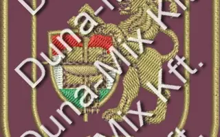 Hz. karjelvény BV arany tépőzáras 1